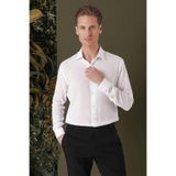 Efor Erkek GK 709 Slim Fit Beyaz 1 Klasik Gömlek