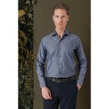 Efor Erkek GK 709 Slim Fit Füme Klasik Gömlek