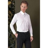 Efor Erkek GK 710 Slim Fit Beyaz Klasik Gömlek - 4XL