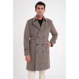 Efor Erkek PLT 087 PALTO Comfort VİZON CASUAL - Vizon