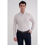 Efor Erkek Slim Fit Bej Gömlek G 1598 - XL
