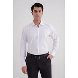 Efor Erkek Slim Fit Beyaz Gömlek GK 752 - XL