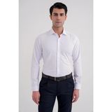 Efor Erkek Slim Fit Beyaz Gömlek GK 755 - 3XL