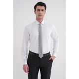 Efor Erkek Slim Fit Beyaz Gömlek GK 758