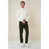 Efor Erkek Slim Fit Esnek Pamuklu Gofre Kumaş Nefti Pantolon P 1166 - 2XL