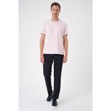 Efor Erkek Slim Fit Pamuklu Pembe Tişört Ts 885 - XL