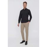 Efor Erkek Slim Fit Pilesiz Yan Cepli Esnek Yünlü Bej Chino Pantolon P 1102 - 30