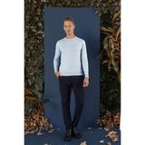 Efor Erkek Slim Fit Ribanalı Yünlü Bisiklet Mavi Triko Kazak TR 858 - XL
