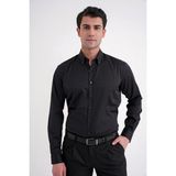 Efor Erkek Slim Fit Siyah Gömlek GK 754 - 3XL