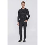 Efor Erkek Slim Fit Siyah Jean Kot Pantolon DENİM PNT 105