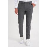 Efor Erkek Slim Fit Yan Cep Esnek Pamuklu Dokulu Füme Pantolon P 1086 - 32
