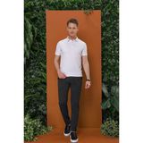 Efor Erkek Slim Fit Yan Cepli %97 Pamuklu Gofre Kumaş Çizgili Siyah Pantolon P 1113