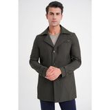 Efor Erkek Slim Fit Yeşil Kaban KA 093