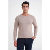 Efor Erkek TS 870 T-SHIRT Slim VİZON CASUAL - Vizon - 2XL
