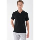 Efor Erkek Ts 877 Slim Fit Siyah Spor T-shirt - 2XL