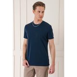 Efor Erkek Ts 880 Slim Fit Lacivert Spor T-shirt