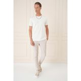 Efor Erkek Ts 885 Slim Fit Ekru Spor T-shirt