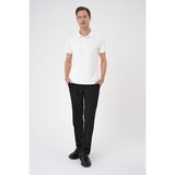 Efor Erkek TS 886 Slim Fit Ekru Spor T-Shirt - XL