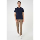 Efor Erkek TS 886 Slim Fit Lacivert Spor T-Shirt