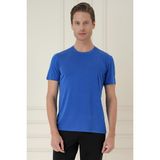 Efor Erkek TS 895 T-SHIRT - Mavi - 4XL