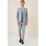 Efor Slim Fit Gri Klasik Takım Elbise TK 903 - 62 - 6 Drop
