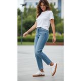 Eforia K7012 Beyaz Sneaker Tam Ortopedik Kadın Günlük Spor Ayakkabı