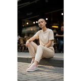 Eforia Rachel R26Y055 Pudra Hakiki Deri Tam Ortopedik Sneaker Günlük Kadın Spor Ayakkabı