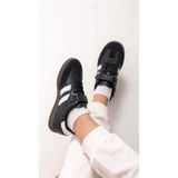 eformoda by emre yılmaz Siyah Beyaz Çocuk Spor Ayakkabı SM02