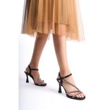 eformoda by emre yılmaz Siyah Kadın Klasik 7cm Topuklu Ayakkabı 2030