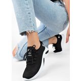 Eformoda Siyah Beyaz Unisex Triko Sneaker Rahat Hava Alabilen Kokusuz Spor Ayakkabı 4555 39