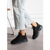 Eformoda Siyah Unisex Yıkanabilir Rahat Hava Alabilen Kokusuz Triko Spor Ayakkabı Sneaker 015 38