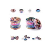 Efotech 63MM 4 Katlı Grinder Herbal Baharat Öğütücü Parçalayıcı Paslanmaz Çelik Mıknatıslı - Drt