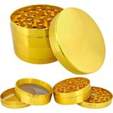 Efotech Grınder Parçalayıcı Metal Baharat Öğütücü Herb Spice 4 Katmanlı 40MM / 50MM / 63MM - 0 - 19 lt - Çok Renkli