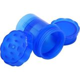Efotech Grınder Parçalayıcı Plastik Baharat Öğütücü Herb Spice 4 Katmanlı (58MM-MAVI) - 0,2 kg