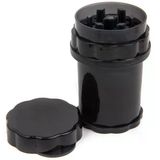 EFOTECH GRINDER Parçalayıcı PLASTİK baharat öğütücü herb spice 4 katmanlı (58MM-SIYAH)