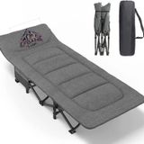 Efsane Kamp Konfor Ultralight Kampet Portatif Kamp Yatağı Gri - 190 x 68 x 35 cm