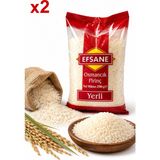 Efsane Osmancık Pirinç 5 kg Ikili Avantaj Paketi ile Sofralarda Yerli Lezzet Ziyafeti!
