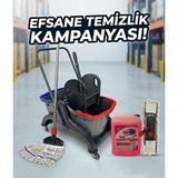 efsane temizlik seti: profesyonel araba + neo star pembe temizleyici + 2 adet mop hediyeli
