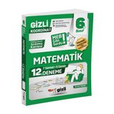 Efsane Yayınları 6.Sınıf Gizli Yayınları Matematik 12 Li Deneme / 7 Sarmal 5 Genel Deneme - Maarif Model -Video Çözüm