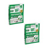 Efsane Yayınları 6.Sınıf Gizli Yayınları Matematik + Fen Bilimleri 12 Li Deneme / 7 Sarmal 5 Genel Deneme - 2 KİTAP