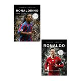 Efsane Yayınları Sahanın Yıldızları RONALDİNHO - RONALDO / Büyük Poster Futbolcu Kartı Sticker HEDİYE - 2 KİTAP YENİ