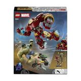 Efsanevi Savaş: Hulkbuster, Hulk’a Karşı 76343-9 Yaş ve Üzeri Çocuklar Için Iron Man ve Hulk Minifigürü ile Savaş Aksesuarlar Içeren Yaratıcı Oyuncak Yapım Seti, Hediye Fikri (413 Parça)