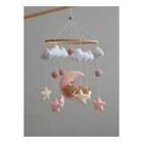 EFSBABY Kız Bebek Beşik Dönencesi Oyuncağı Bebek Odası