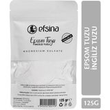 Efsina Yenilebilir Epsom Tuzu İngiliz Tuzu 125 g Magnezyum Sülfat - 125 gr