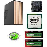 EFSOFFİCE0004-1 - I5 2. Nesil 16GB Ram 256GB SSD Wood Kasa Ofis Bilgisayarı - Siyah
