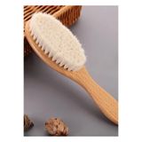 Efsoon Organics %100 Saf Keçi Kılı Pudra Fırçası Yumuşak Doğal Kıl