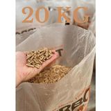 Efsoon Organics 20 kg 6 mm Çam Peleti Soba Şömine Yakacağı Veya Kedi Kumu