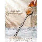 Efsoon Organics At Kılı Duş Fırçası, Sırt Fırçası, Selülit Fırçası, At Kılı Fırça, Vücut Fırçası, Peeling Etkili