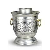 Efsoon Organics Kalın Eskitme Keski İşlemeli Bakır Ehli Keyf Rakı Şişelik