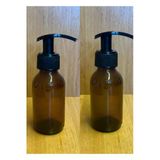 Efsoon Organics Pompalı Boş Şişe - Sprey Şişesi Yağ Şişesi Genel Amaçlı Şişe 100 Ml X 2 Adet
